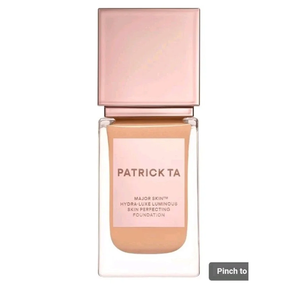 Patrick Ta Major Skin Hydra-Luxe Foundation Shade 9 Golden 30ml Authentic New